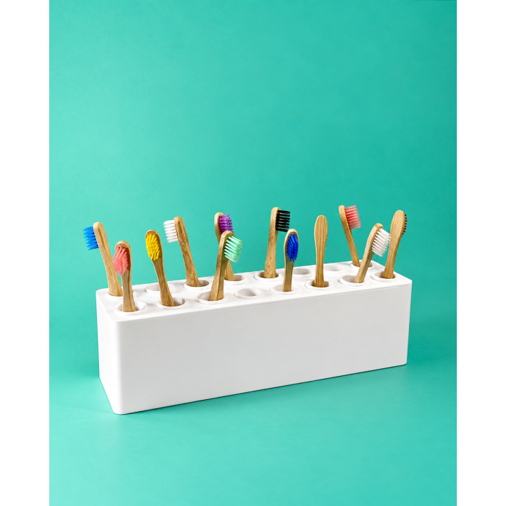 Zahnbürsten-Box für bis zu 16 Kinderzahnbürsten  KiTa, Kindergarten, Kindertagesstätte