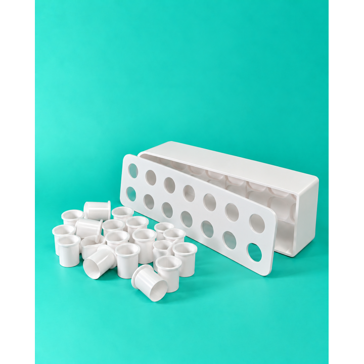 Zahnbürsten-Box für bis zu 16 Kinderzahnbürsten  KiTa, Kindergarten, Kindertagesstätte